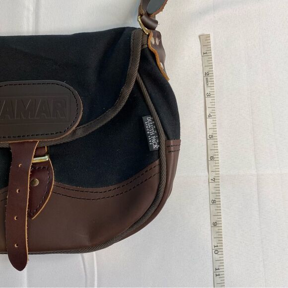 Duluth Pack Black Custom Made Large Deluxe Shell Crossbody Purse One Size - Picture 13 of 14